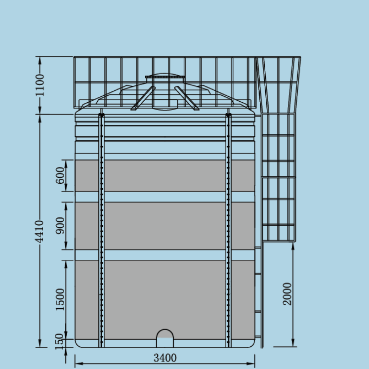 PT40m3储罐/安全型补强套